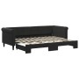 Sofá cama nido terciopelo negro 80x200 cm de vidaXL, Camas y somieres - Ref: Foro24-3197768, Precio: 251,09 €, Descuento: %