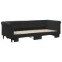 Sofá cama nido terciopelo negro 80x200 cm de vidaXL, Camas y somieres - Ref: Foro24-3197768, Precio: 251,09 €, Descuento: %