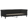 Sofá cama nido terciopelo negro 80x200 cm de vidaXL, Camas y somieres - Ref: Foro24-3197768, Precio: 251,09 €, Descuento: %