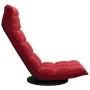 Silla de suelo giratoria de terciopelo rojo tinto de vidaXL, Sillas de suelo - Ref: Foro24-336569, Precio: 117,89 €, Descuent...