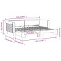 Sofá cama nido terciopelo negro 80x200 cm de vidaXL, Camas y somieres - Ref: Foro24-3197768, Precio: 251,09 €, Descuento: %