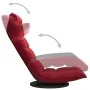 Silla de suelo giratoria de terciopelo rojo tinto de vidaXL, Sillas de suelo - Ref: Foro24-336569, Precio: 117,89 €, Descuent...