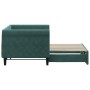 Sofá cama nido terciopelo verde oscuro 80x200 cm de vidaXL, Camas y somieres - Ref: Foro24-3197766, Precio: 251,24 €, Descuen...