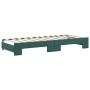 Sofá cama nido terciopelo verde oscuro 80x200 cm de vidaXL, Camas y somieres - Ref: Foro24-3197766, Precio: 251,24 €, Descuen...