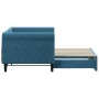 Sofá cama nido terciopelo azul 80x200 cm de vidaXL, Camas y somieres - Ref: Foro24-3197763, Precio: 249,09 €, Descuento: %