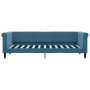 Sofá cama nido terciopelo azul 80x200 cm de vidaXL, Camas y somieres - Ref: Foro24-3197763, Precio: 249,09 €, Descuento: %