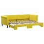 Sofá cama nido terciopelo amarillo 80x200 cm de vidaXL, Camas y somieres - Ref: Foro24-3197769, Precio: 242,67 €, Descuento: %