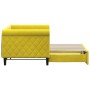 Sofá cama nido terciopelo amarillo 80x200 cm de vidaXL, Camas y somieres - Ref: Foro24-3197769, Precio: 242,67 €, Descuento: %