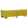 Sofá cama nido terciopelo amarillo 80x200 cm de vidaXL, Camas y somieres - Ref: Foro24-3197769, Precio: 242,67 €, Descuento: %