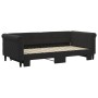 Sofá cama nido terciopelo negro 90x190 cm de vidaXL, Camas y somieres - Ref: Foro24-3197786, Precio: 248,64 €, Descuento: %