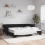 Sofá cama nido terciopelo negro 90x200 cm de vidaXL, Camas y somieres - Ref: Foro24-3197775, Precio: 256,21 €, Descuento: %