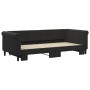 Sofá cama nido terciopelo negro 90x200 cm de vidaXL, Camas y somieres - Ref: Foro24-3197775, Precio: 256,21 €, Descuento: %