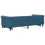 Sofá cama nido terciopelo azul 90x200 cm de vidaXL, Camas y somieres - Ref: Foro24-3197770, Precio: 250,76 €, Descuento: %
