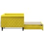 Sofá cama nido terciopelo amarillo 90x200 cm de vidaXL, Camas y somieres - Ref: Foro24-3197776, Precio: 253,28 €, Descuento: %