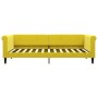 Sofá cama nido terciopelo amarillo 90x200 cm de vidaXL, Camas y somieres - Ref: Foro24-3197776, Precio: 253,28 €, Descuento: %