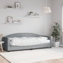 Sofá cama con colchón tela gris claro 80x200 cm de vidaXL, Camas y somieres - Ref: Foro24-3197165, Precio: 317,31 €, Descuent...