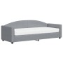 Sofá cama con colchón tela gris claro 80x200 cm de vidaXL, Camas y somieres - Ref: Foro24-3197165, Precio: 317,31 €, Descuent...