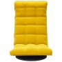 Silla de suelo giratoria de terciopelo amarillo de vidaXL, Sillas de suelo - Ref: Foro24-336571, Precio: 108,26 €, Descuento: %