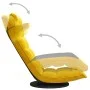 Silla de suelo giratoria de terciopelo amarillo de vidaXL, Sillas de suelo - Ref: Foro24-336571, Precio: 106,52 €, Descuento: %