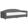 Sofa bed with dark gray fabric mattress 80x200 cm by vidaXL, Beds and slatted bases - Ref: Foro24-3197166, Price: 314,78 €, D...