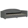 Sofa bed with dark gray fabric mattress 80x200 cm by vidaXL, Beds and slatted bases - Ref: Foro24-3197166, Price: 314,78 €, D...