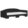Sofá cama nido con colchón tela negro 90x200 cm de vidaXL, Camas y somieres - Ref: Foro24-3197208, Precio: 444,71 €, Descuent...