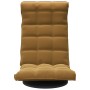 Silla de suelo giratoria de terciopelo marrón de vidaXL, Sillas de suelo - Ref: Foro24-336572, Precio: 103,93 €, Descuento: %