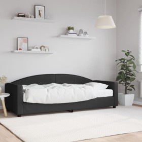 Sofá cama con colchón tela negro 80x200 cm de vidaXL, Camas y somieres - Ref: Foro24-3197167, Precio: 317,20 €, Descuento: %