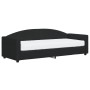 Sofá cama con colchón tela negro 80x200 cm de vidaXL, Camas y somieres - Ref: Foro24-3197167, Precio: 317,20 €, Descuento: %