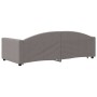 Sofá cama nido con cajones tela gris taupe 90x200 cm de vidaXL, Camas y somieres - Ref: Foro24-3197227, Precio: 290,46 €, Des...