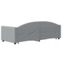 Sofá cama nido con cajones tela gris claro 80x200 cm de vidaXL, Camas y somieres - Ref: Foro24-3197219, Precio: 285,52 €, Des...