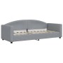 Sofá cama nido con cajones tela gris claro 80x200 cm de vidaXL, Camas y somieres - Ref: Foro24-3197219, Precio: 285,52 €, Des...