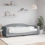 Sofá cama con colchón tela gris claro 90x200 cm de vidaXL, Camas y somieres - Ref: Foro24-3197170, Precio: 314,10 €, Descuent...