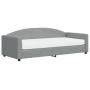 Sofá cama con colchón tela gris claro 90x200 cm de vidaXL, Camas y somieres - Ref: Foro24-3197170, Precio: 314,10 €, Descuent...