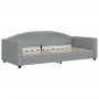 Sofá cama con colchón tela gris claro 90x200 cm de vidaXL, Camas y somieres - Ref: Foro24-3197170, Precio: 314,10 €, Descuent...