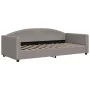 Sofa bed with taupe gray fabric mattress 90x200 cm by vidaXL, Beds and slatted bases - Ref: Foro24-3197173, Price: 336,02 €, ...