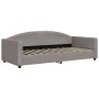 Sofá cama con colchón tela gris taupe 90x200 cm de vidaXL, Camas y somieres - Ref: Foro24-3197173, Precio: 316,64 €, Descuent...