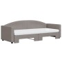 Sofá cama nido con colchón tela gris taupe 80x200 cm de vidaXL, Camas y somieres - Ref: Foro24-3197204, Precio: 418,30 €, Des...