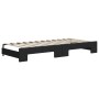 Sofá cama nido con colchón tela negro 80x200 cm de vidaXL, Camas y somieres - Ref: Foro24-3197203, Precio: 418,27 €, Descuent...
