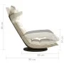 Drehbarer Bodenstuhl aus cremefarbenem Samt von vidaXL, Bodenstühle - Ref: Foro24-336573, Preis: 97,56 €, Rabatt: %