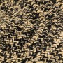 Alfombra hecha a mano de yute marrón y negro 240 cm de vidaXL, Alfombras - Ref: Foro24-343622, Precio: 162,94 €, Descuento: %