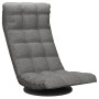 Silla de suelo giratoria de tela gris claro de vidaXL, Sillas de suelo - Ref: Foro24-336574, Precio: 116,28 €, Descuento: %
