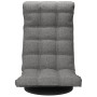 Silla de suelo giratoria de tela gris claro de vidaXL, Sillas de suelo - Ref: Foro24-336574, Precio: 116,28 €, Descuento: %
