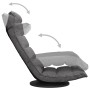Silla de suelo giratoria de tela gris claro de vidaXL, Sillas de suelo - Ref: Foro24-336574, Precio: 116,28 €, Descuento: %