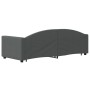 Sofá cama nido con cajones tela gris oscuro 80x200 cm de vidaXL, Camas y somieres - Ref: Foro24-3197220, Precio: 292,52 €, De...