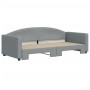 Sofá cama nido tela gris claro 90x200 cm de vidaXL, Camas y somieres - Ref: Foro24-3197188, Precio: 251,24 €, Descuento: %