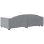 Sofá cama nido tela gris claro 90x200 cm de vidaXL, Camas y somieres - Ref: Foro24-3197188, Precio: 251,24 €, Descuento: %