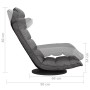 Silla de suelo giratoria de tela gris claro de vidaXL, Sillas de suelo - Ref: Foro24-336574, Precio: 116,28 €, Descuento: %
