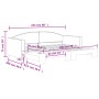 Sofá cama nido tela gris claro 90x200 cm de vidaXL, Camas y somieres - Ref: Foro24-3197188, Precio: 251,24 €, Descuento: %