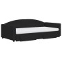 Sofá cama nido con cajones tela negro 100x200 cm de vidaXL, Camas y somieres - Ref: Foro24-3197249, Precio: 480,47 €, Descuen...